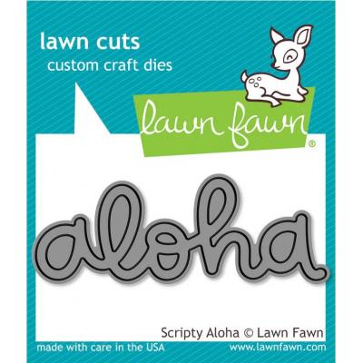 Lawn Fawn Lawn Cuts Dies - Scripty Aloha